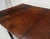 Late 19th Century Solid Walnut Board Antique Drop Leaf Dining Center Console Table Clean! For Sale - Image 5 of 17
