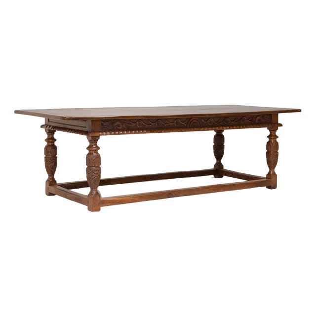 Antique Refectory Table, 1890s For Sale