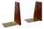 Mid-Century Scandinavian Bookends in Teak, 1960s, Set of 2 For Sale