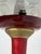 Enamelled Metal and Brass Three-Light Desk Lamp in the style of Elio Martinelli, 1950 For Sale - Image 9 of 15