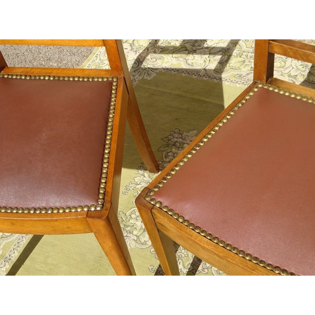 Vintage Art Deco Bridge Chairs, 1940s, Set of 3 For Sale - Image 18 of 18