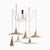 Chimbarongo 6-Light Pet Ceiling Lamp from Alvaro Catalán De Ocón For Sale - Image 4 of 4