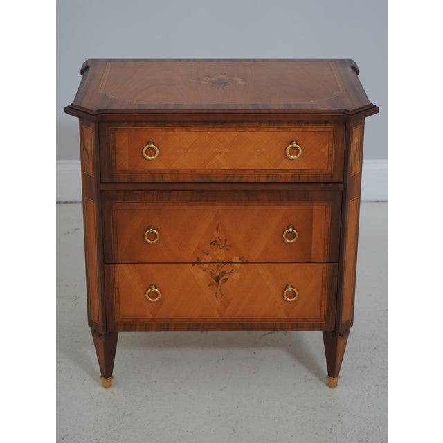 Age: Approx: 30 Years Old Details: Dovetailed Drawer Construction Quality Construction Nice Inlay Work Throughout Brass...