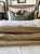 French French Cotton Waffle Baffle Coverlet Blanket Queen or King Size in Tabac For Sale - Image 3 of 6
