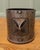 French Arts and Crafts Pewter Bottle Carrier, 1960 For Sale - Image 4 of 8
