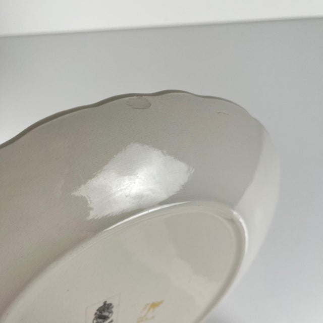Fruit-Glazed Earthenware Dish from KG Lunéville, 1960/70 For Sale - Image 6 of 8