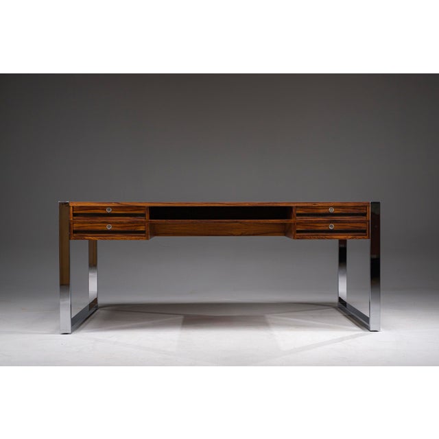 Mid-Century Executive Desk and Sideboard Set by Kondor, 1960s, Set of 2 For Sale - Image 13 of 18