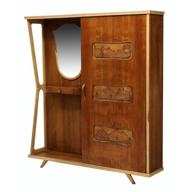 Italian MidCentury Modern Entryway Coat Chairish