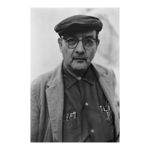 Fred McDarrah, Vintage Silver Gelatin Photograph Lawrence Lipton Photo Beatnik Beat Writer, 1965