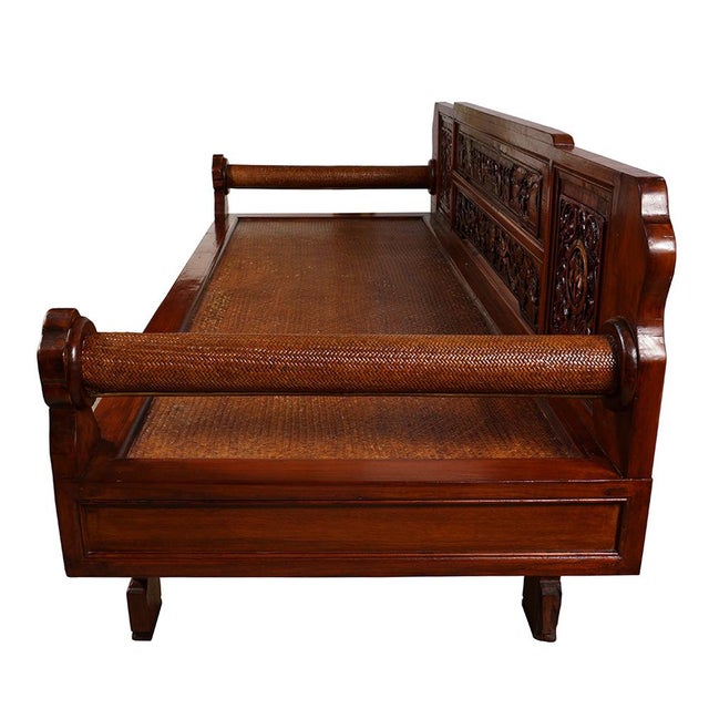 Antique Chinese Carved Lady's Daybed Chairish