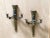 Brown Brass Neoclassical Revival Sconces - a Pair For Sale - Image 8 of 8