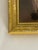 Paper Miniature Léon Bonnat “Roman Girl at a Fountain” Portrait Print in Gilt Frame For Sale - Image 7 of 10