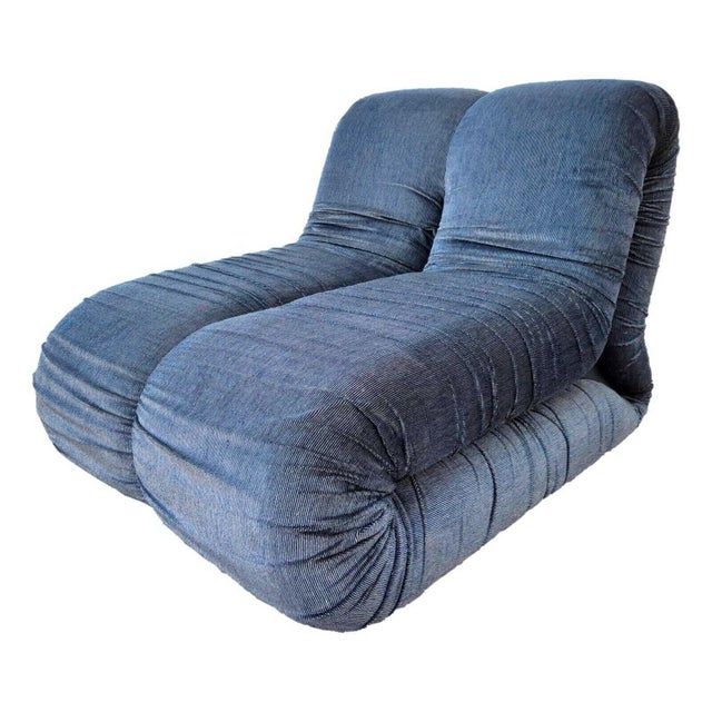 Mid-Century Modern Pagrù Lounge Chairs by C. Vagnoni for 1P, 1968, Set of 4 For Sale - Image 3 of 11