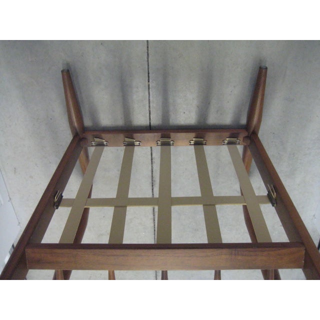 Wood Adrian Pearsall Mid Century 843-C Chair New Upholstery For Sale - Image 7 of 13