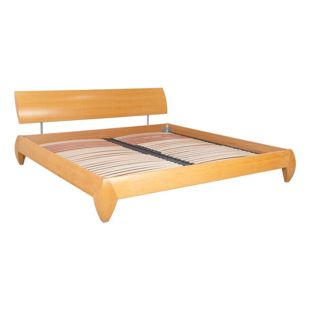 Wooden Bed in Brown from Hülsta For Sale