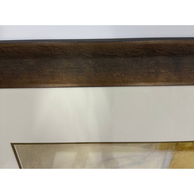 2003, Framed Abstract Iris Giclee, Artist Ursula Brenner For Sale In Jacksonville, FL - Image 6 of 10