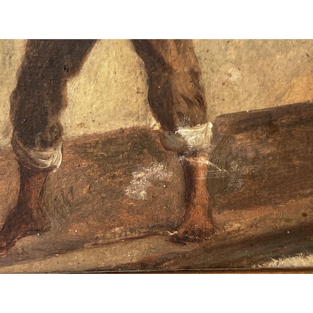 Neapolitan Artist, Genre Scene, 1880, Oil on Panel, Framed For Sale - Image 3 of 10