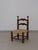 Brutalist Small Armchair in the style of Charles Dudouyt, 1960s For Sale - Image 9 of 9