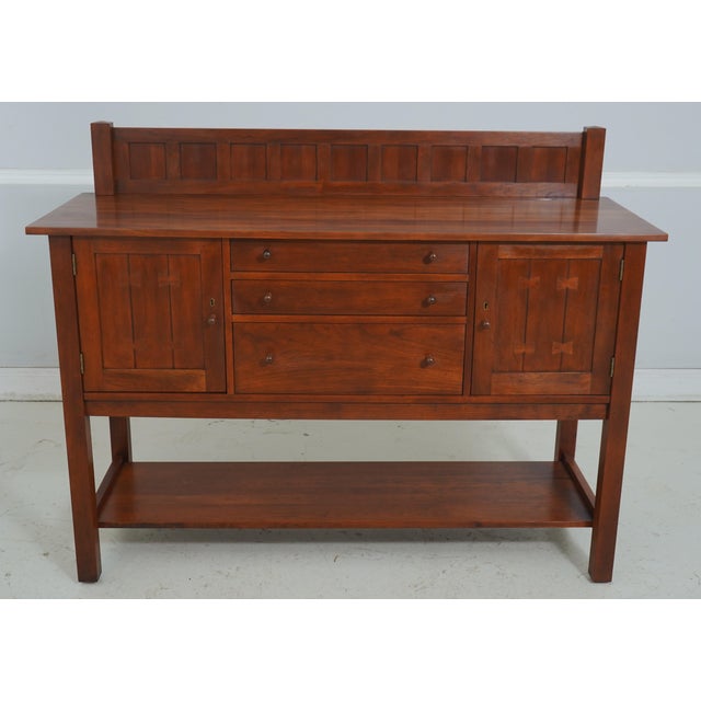 Age: C.2003 Details: Finish no.28 Solid Cherry Dovetailed Drawer Construction High Quality Construction Arts & Crafts...