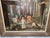 Vintage mid-century European street scene oil painting on canvas, beautifully framed and attributed to Antonio DeVity....