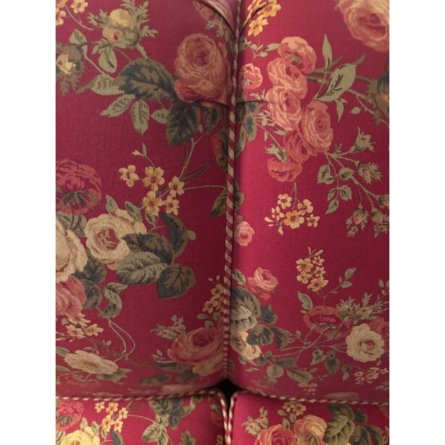 Craft Master “Laura Ashley Inspired” Loveseat For Sale - Image 11 of 12