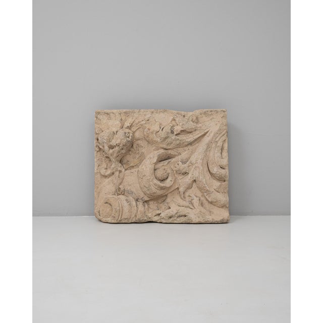 19th Century French Carved French Stone Architectural Ornament For Sale - Image 11 of 18