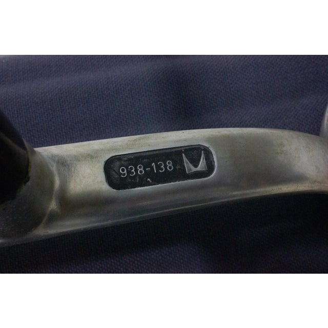 EA109 Office Chairs in Blue Grey Fabric by Charles and Ray Eames for Herman Miller, 1980s, Set of 6 For Sale - Image 17 of 18