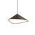 Mid-Century Modern Emily II Pendant Light in Dark Bronze Semi-Matte by Daniel Becker for Moss Objects For Sale - Image 3 of 3