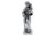 Silver Statuette of Saint Anthony Holding Boy and Flowers For Sale - Image 9 of 9