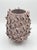 2000 - 2009 Pair of Vintage Italian Ceramic Butterfly Encrusted Vases For Sale - Image 5 of 9