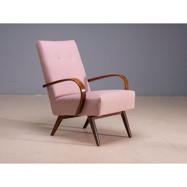 1950s Bentwood Chairs by Jaroslav Šmídek, 1950s, Set of 2 For Sale - Image 5 of 9