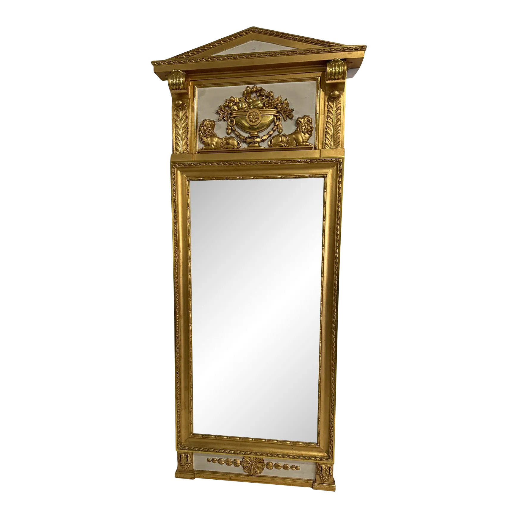 Vintage Gustavian (Swedish) Mirrors | Chairish