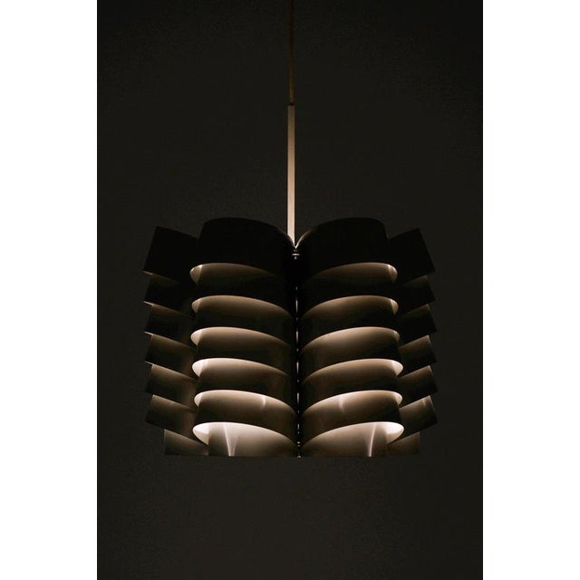 Hanging Lamp in Aluminum by Hans-Agne Jakobsson, 1970s For Sale - Image 3 of 5