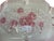 Postmodern Vintage Mikasa Pink Frosted Glass Serving Tray or Platter For Sale - Image 3 of 6