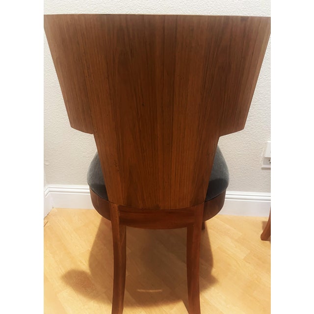 Unique Style Side Chairs- Pair For Sale In Sacramento - Image 6 of 9