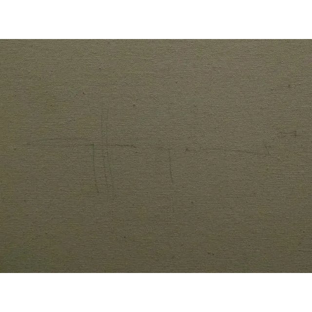 Figurative Robert Hagan "Picking Flowers" Original Mother and Child Oil Painting on Canvas Hand Signed Unframed For Sale - Image 3 of 4