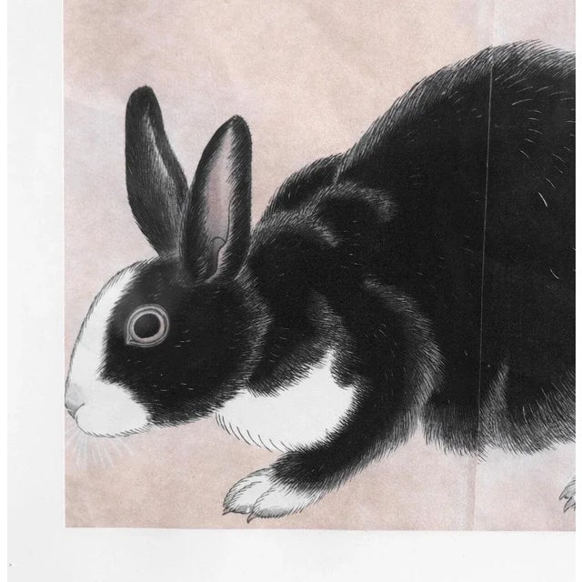 Japanese watercolor, 19th centurywith frame: h. 37 w. 45 cm h. 14.5 w. 17.7 in without frame: h. 25 w. 34 cm h. 9.8 w....