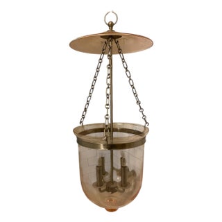 Hudson Valley Lighting Large 4 Light “Hampton” Pink Pendant Lantern For Sale