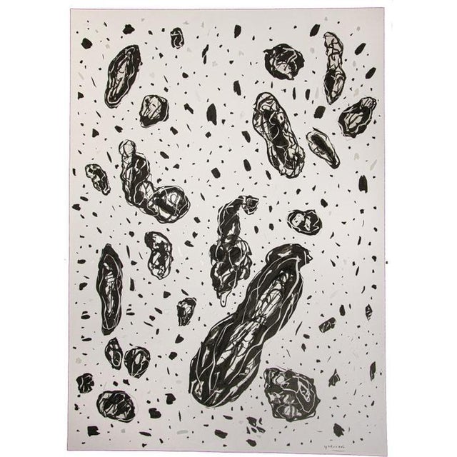 Non permanere is a beautiful artwork realized by Maurizio Gracceva in the 2017. Black and white ink on paper. Hand signed...