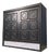 Brutalist Black Bar Cabinet, 1970s For Sale