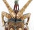Antique Hand-Carved Polychrome Wooden Gouro Zauli Mask of the Ivory Coast For Sale In Miami - Image 6 of 15