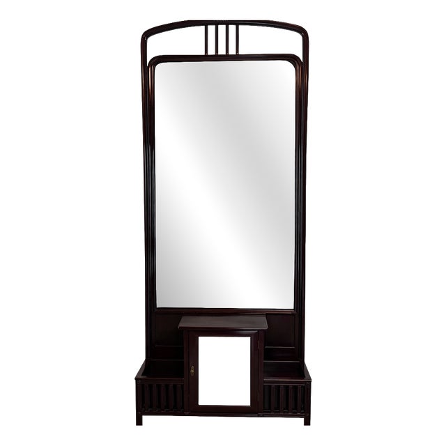 Antique Art Nouveau Standing Mirror by Jacob & Josef Kohn, 1890s For Sale