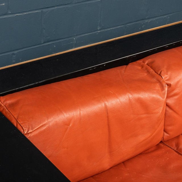 Vintage Three-Seater Saratoga Sofa by Lella and Massimo Vignelli for Poltronova, 1960s For Sale - Image 10 of 18