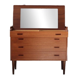 Chest of Drawers with Secretaire, Denmark, 1960s For Sale