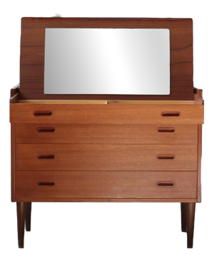 Chest of Drawers with Secretaire, Denmark, 1960s