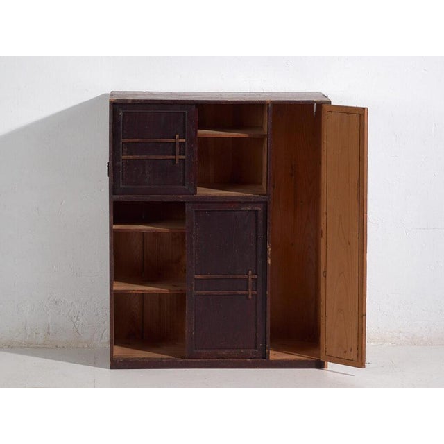 Japanese Cabinet in Wood For Sale - Image 3 of 13