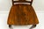 Brown Early 20th Century Empire Style Wooden Chair With Rosewood Veneer Details For Sale - Image 8 of 8