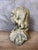 Cement Bust of Girl, 1950s For Sale - Image 10 of 12