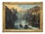 View of the Waterfalls in Tivoli, 1794, Oil Painting on Board, Framed For Sale