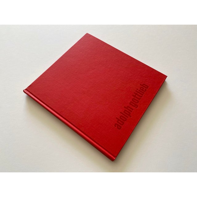 This Adolph Gottlieb very rare vintage 1968 first edition Abstract Expressionist lithograph print Mid Century Modernist...